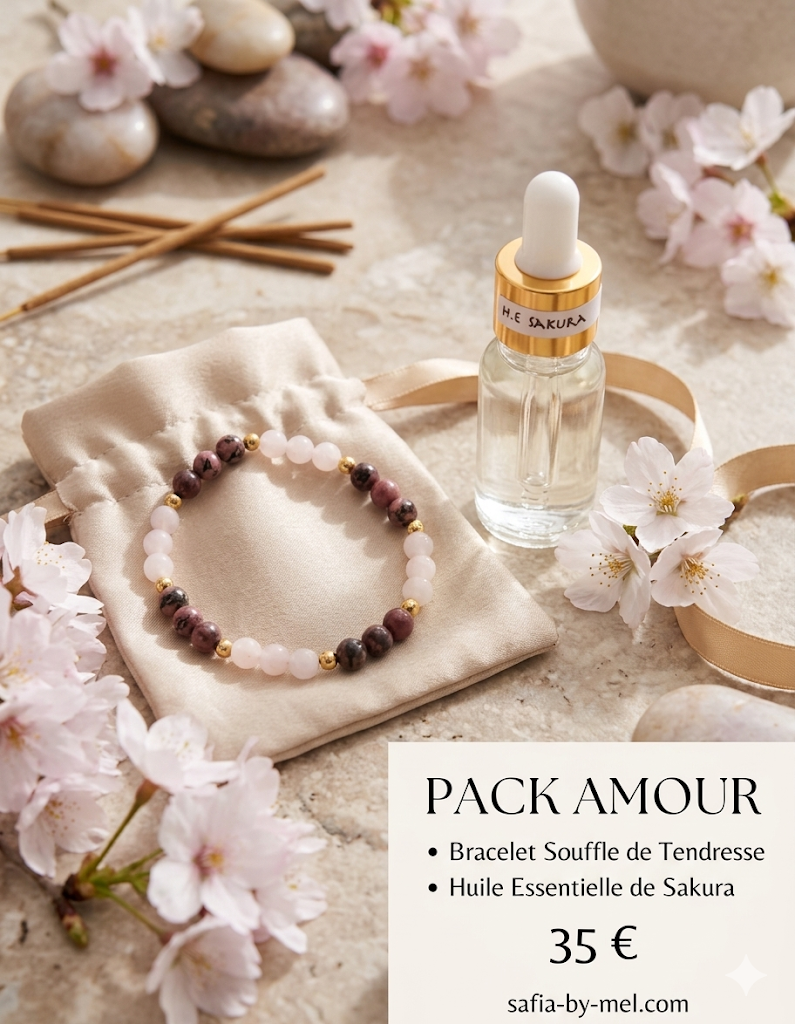 Pack amour: souffle de tendresse & Sakura