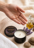 Bougie de Massage Lavande (Calm & Sleep)