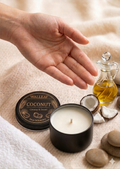 Bougie de Massage – Évasion Coco (Creamy & Warm)