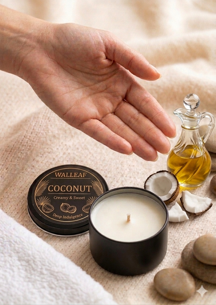 Bougie de Massage – Évasion Coco (Creamy & Warm)